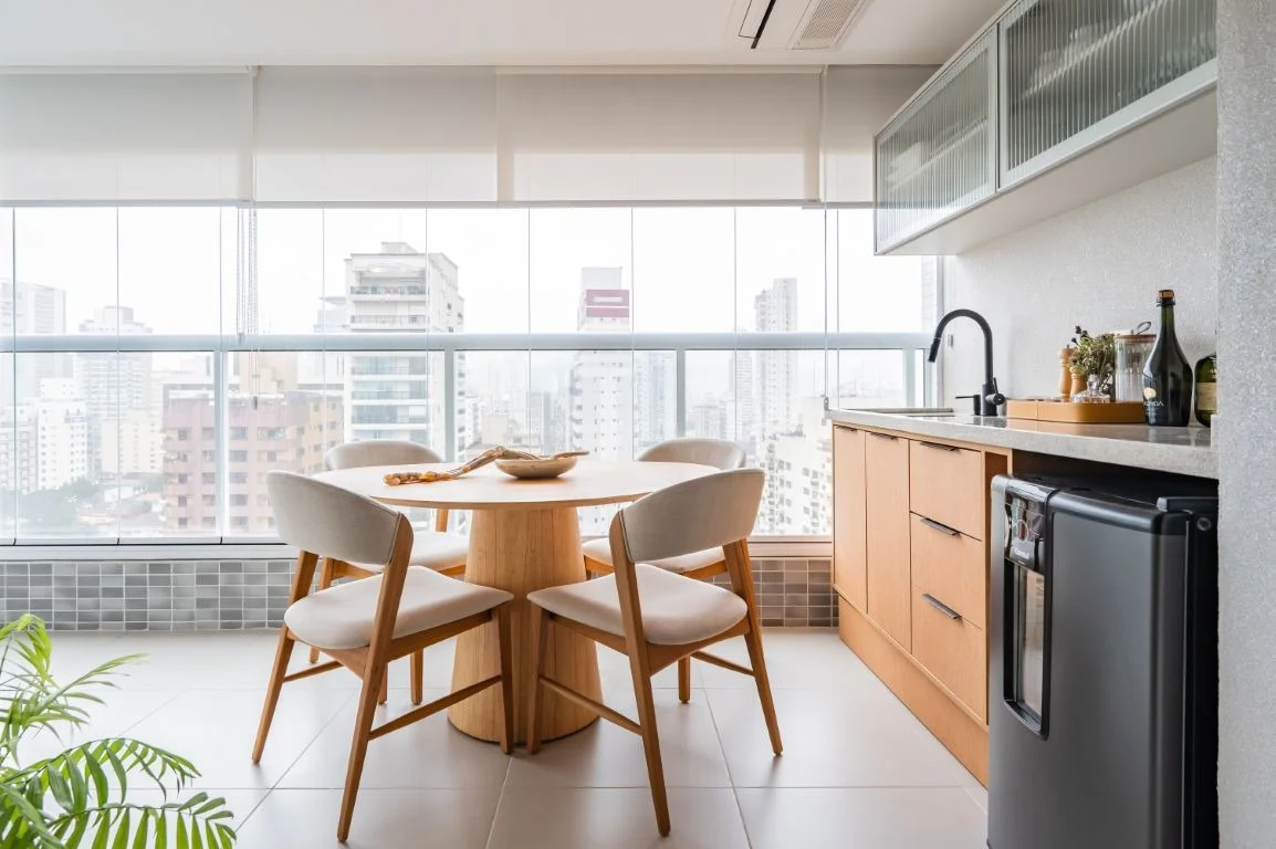 Apartamento Calmaria - Texturas e materiais