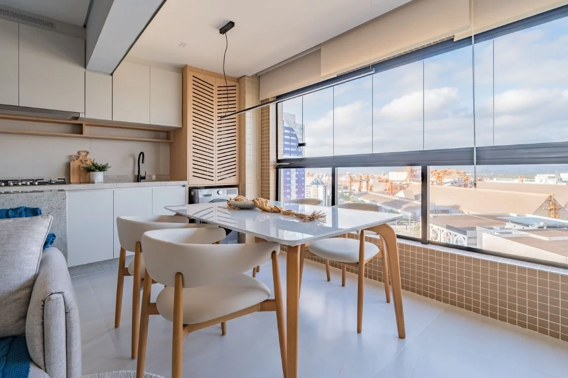 Apartamento Horizonte - Texturas sutis