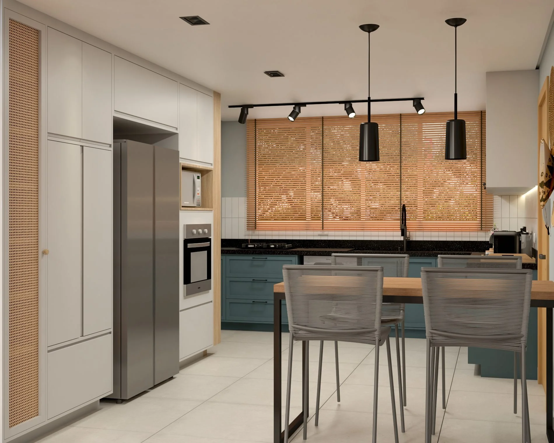 Apartamento Meraki - Detalhe de decoração natural