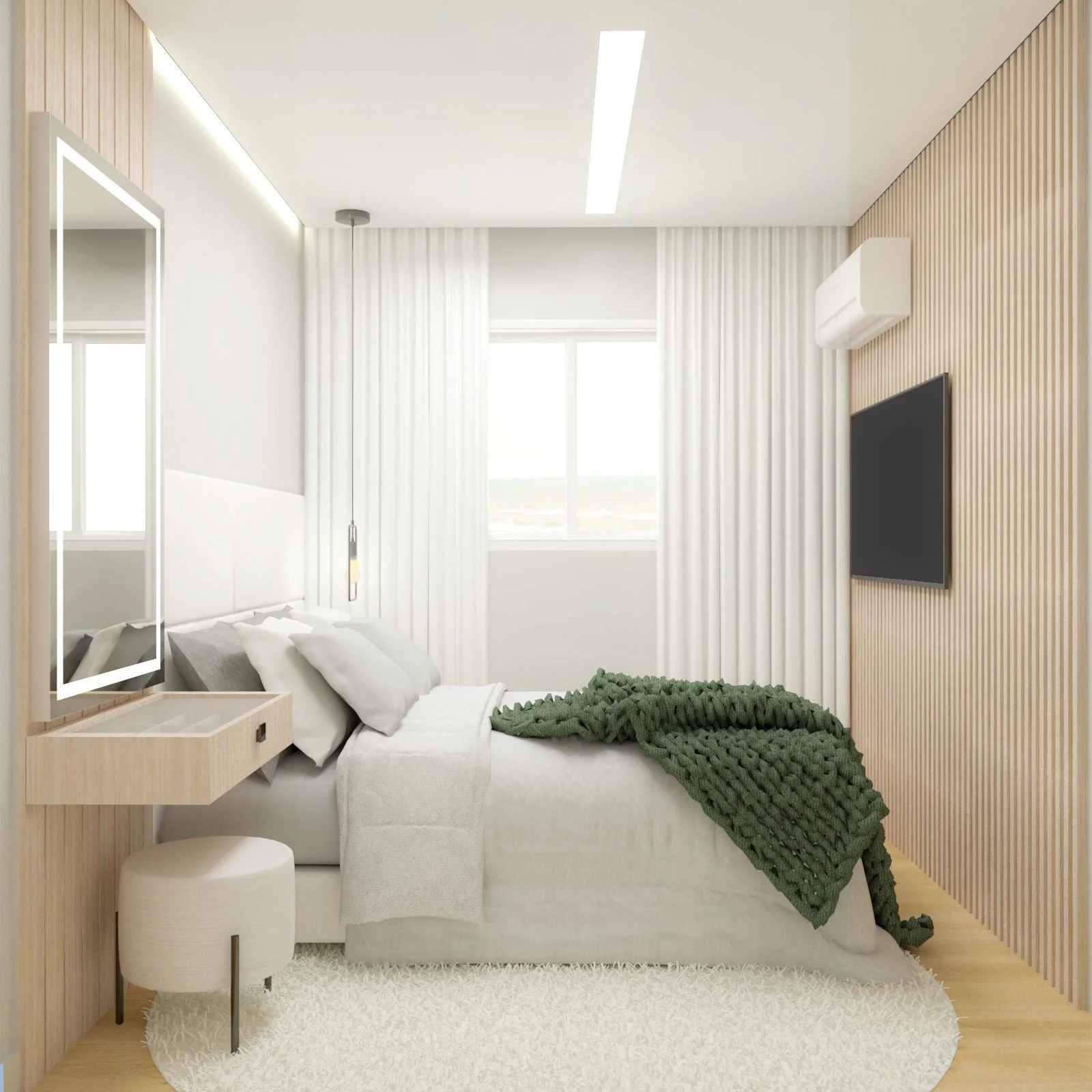 Apartamento Míraz - Quarto