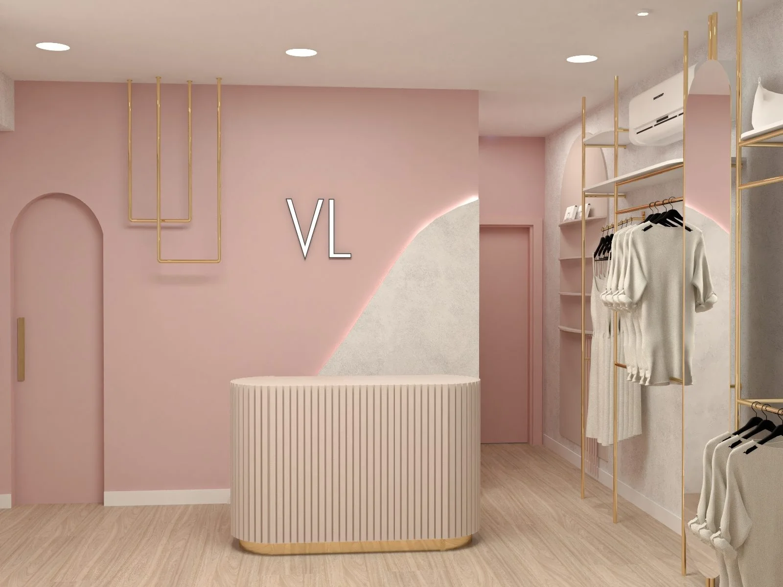 Boutique Van Luz - Espaço instagramável
